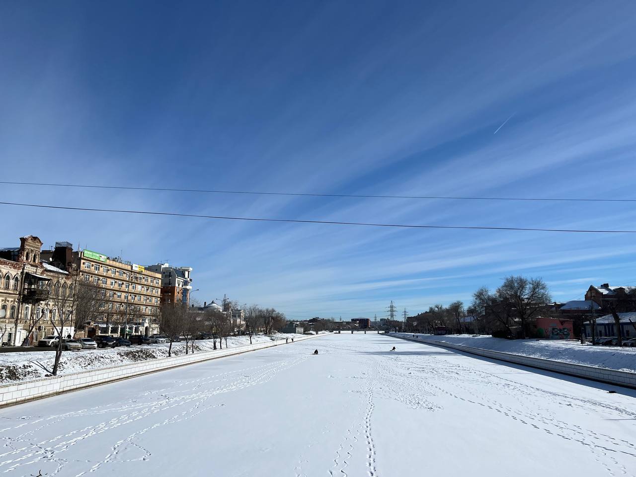 Во вторник в Астраханской области продолжит идти снег
