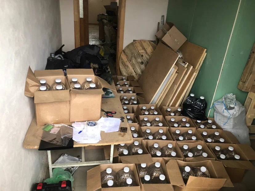 Астраханская полиция устроила облаву на продавцов суррогатного алкоголя