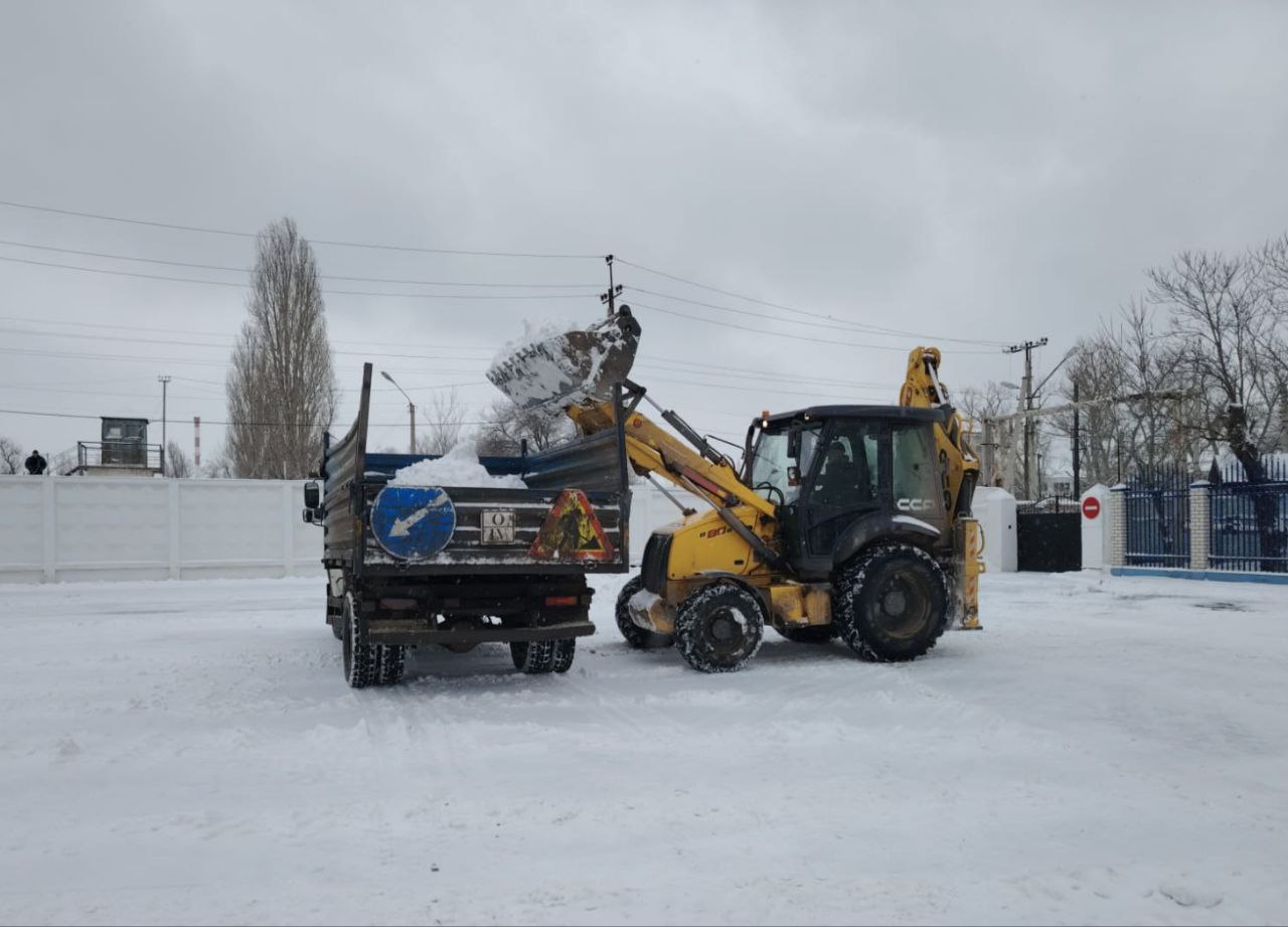 В Астрахани за сутки выпала месячная норма снега