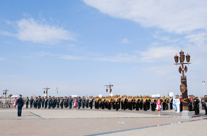 В Астрахани стартовал фестиваль духовых оркестров