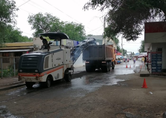 В переулке Бутлерова в Астрахани стартовали дорожные работы