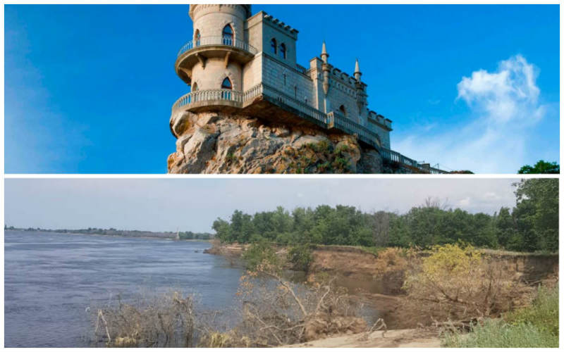 Жители астраханского села боятся, что их смоет в Волгу