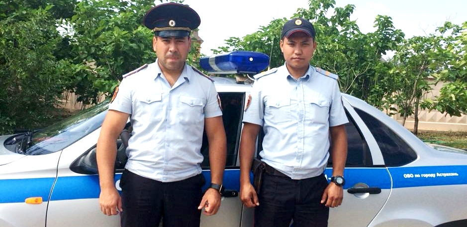 Под Астраханью росгвардейцы спасли магазин от пожара