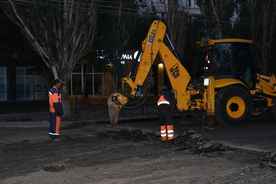 В Астрахани завершается первый этап ремонта улицы Савушкина