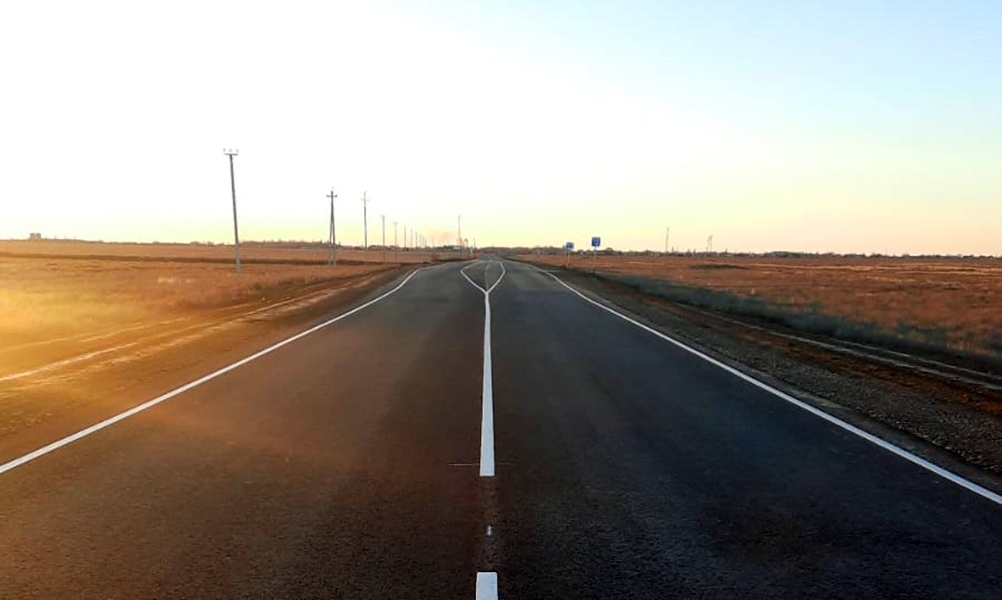 В Астраханской области отремонтировали более 110 км региональных трасс