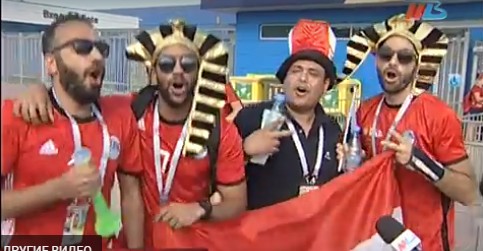 Египетские футбольные фанаты заблудились в Астрахани