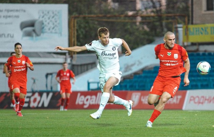 Астраханский «Волгарь» в третий раз всухую проиграл на выезде