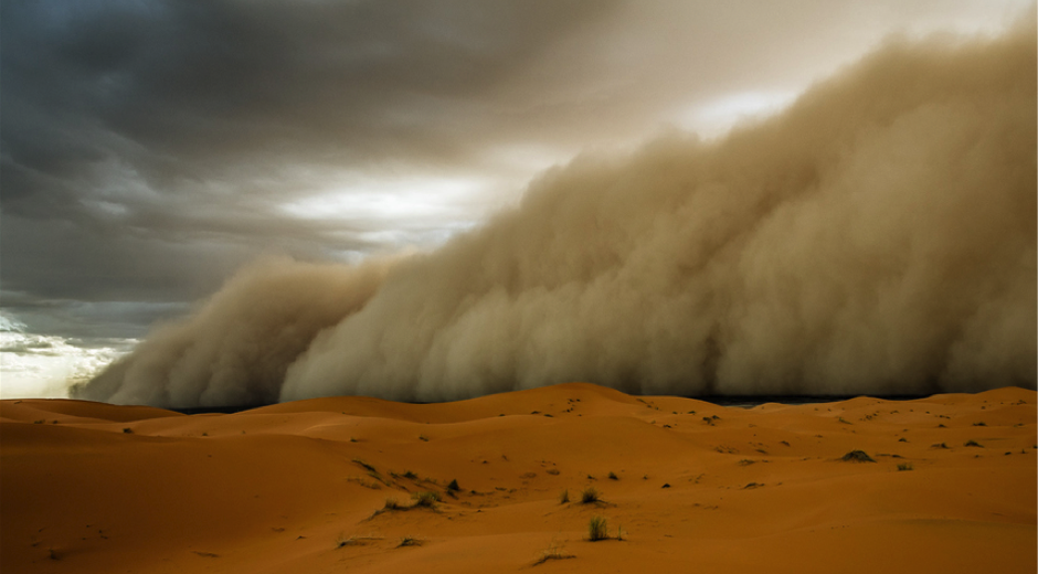 Астраханцам во вторник обещают пыльные бури