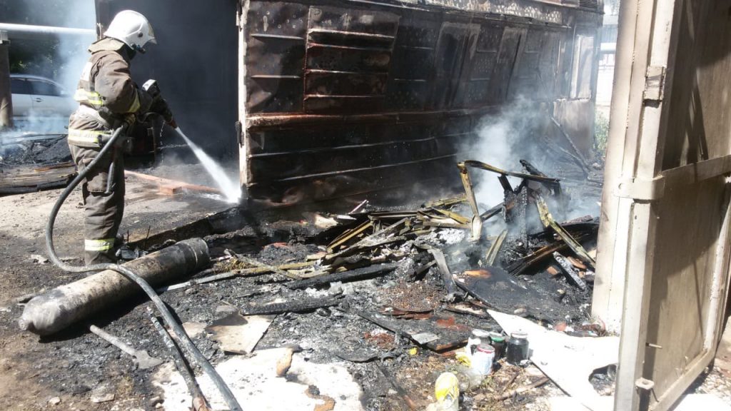 В Астрахани участились бытовые пожары