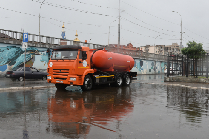 За сутки в Астрахани выпало больше месячной нормы осадков 