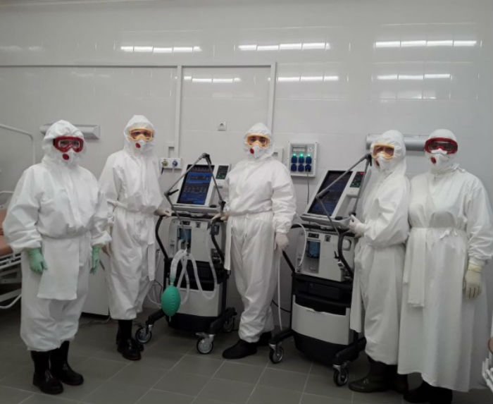 В Александровской больнице открыт второй корпус госпиталя для больных  коронавирусом