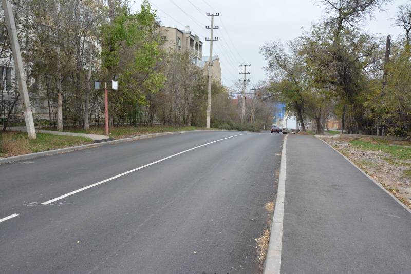В Астрахани отремонтировали проезд Николая Островского