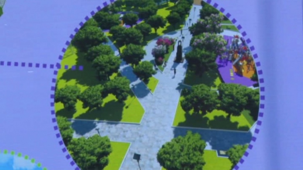 В астраханском сквере появятся скамьи с подогревом