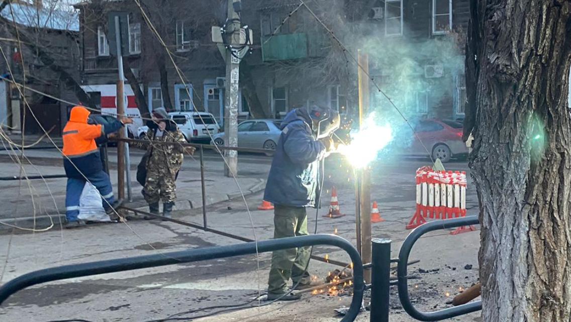 На Н. Островского в Астрахани открыли движение, а на Шаумяна закрыли