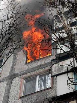 В воскресенье в Астрахани снова был пожар