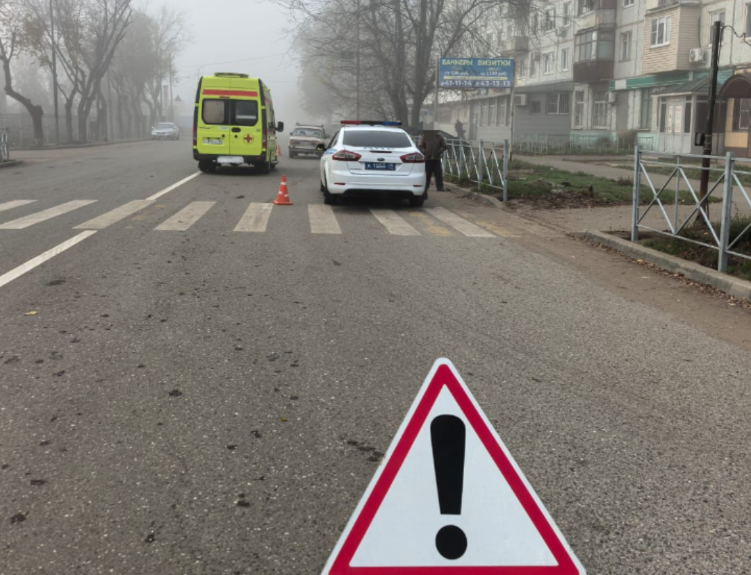 Ребенка на самокате сбили на пешеходном переходе в Астрахани