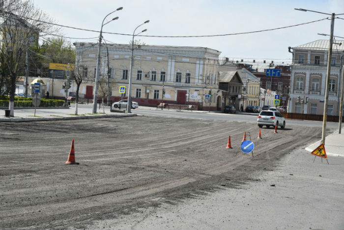 В Астрахани одновременно ремонтируют четыре улицы 