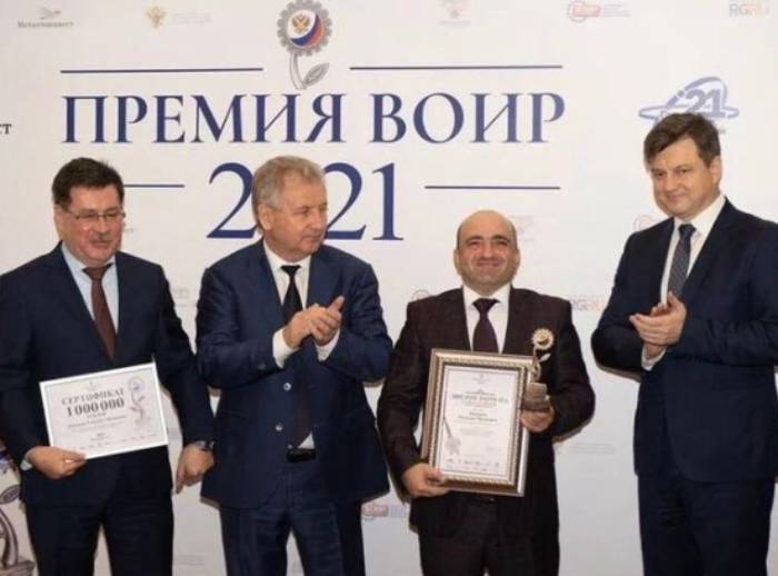 Астраханец Рамазан Файзиев признан лучшим изобретателем России и удостоен премии в миллион рублей
