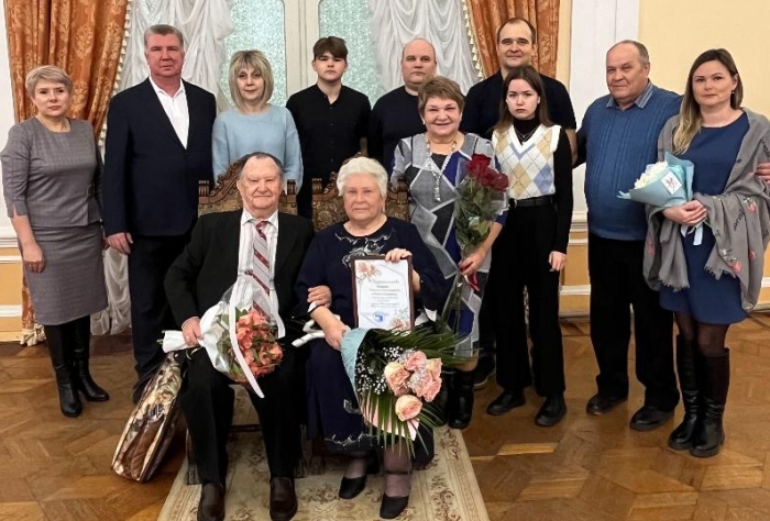 В  Астрахани чествовали «железных» супругов