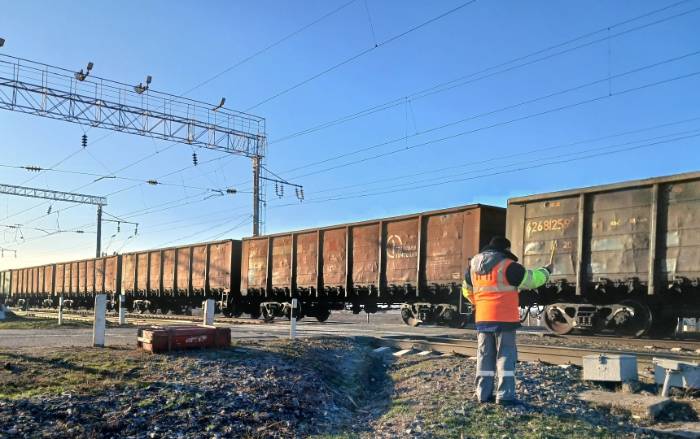 Погрузка на железной дороге в Астраханской области выросла на 0,8% в феврале 