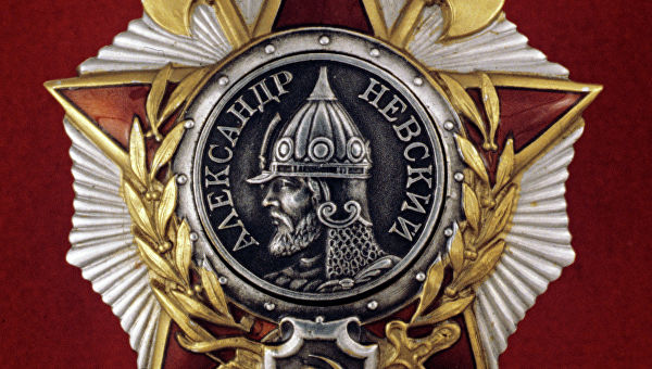 Владимир Путин вручил Александру Жилкину Орден Александра Невского