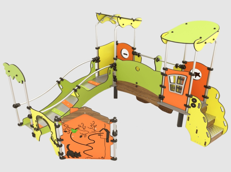 Игровые площадки и комплексы для детей от «Шелби»