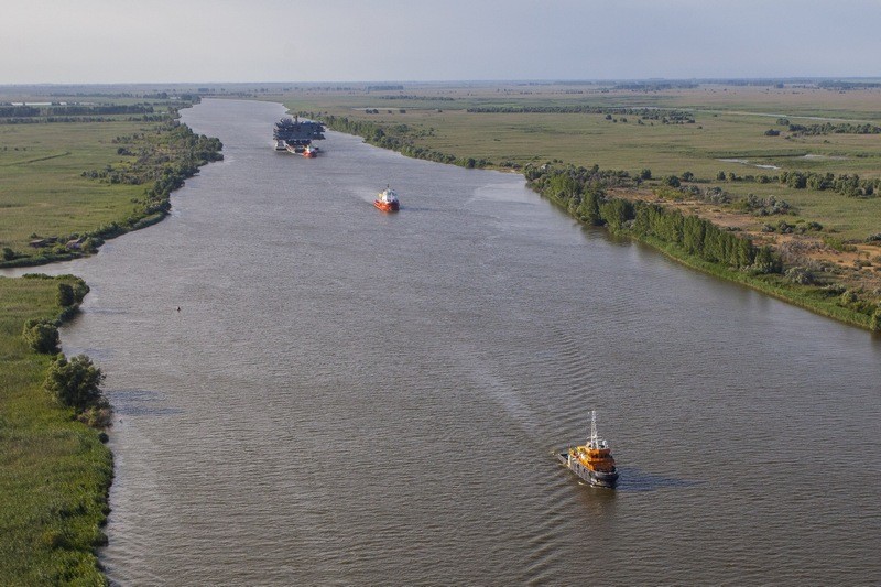 В ближайшие два года Волго-Каспийский морской судоходный канал капитально реконструируют