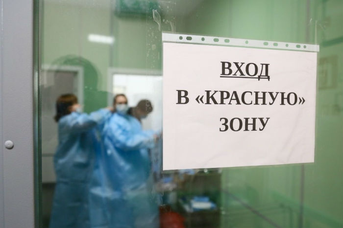 Новый ковид-госпиталь, построенный в Астрахани военными, открылся