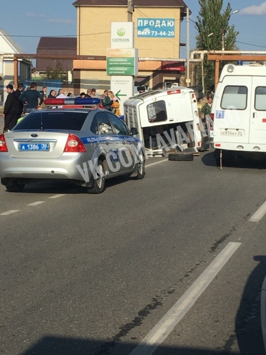 В Астрахани виновником ДТП с 11-ю пострадавшими стала женщина