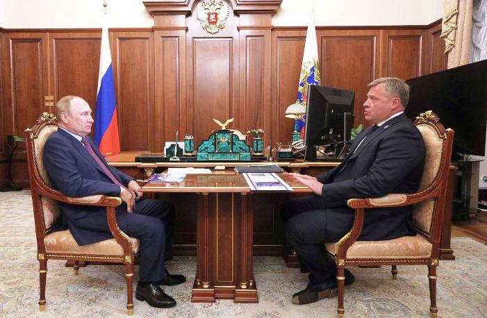 В Москве Владимир Путин встретился с Игорем Бабушкиным  