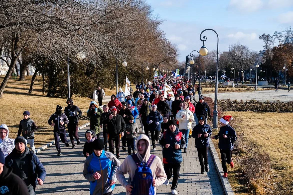 1 января в центре Астрахани пройдет трезвая пробежка
