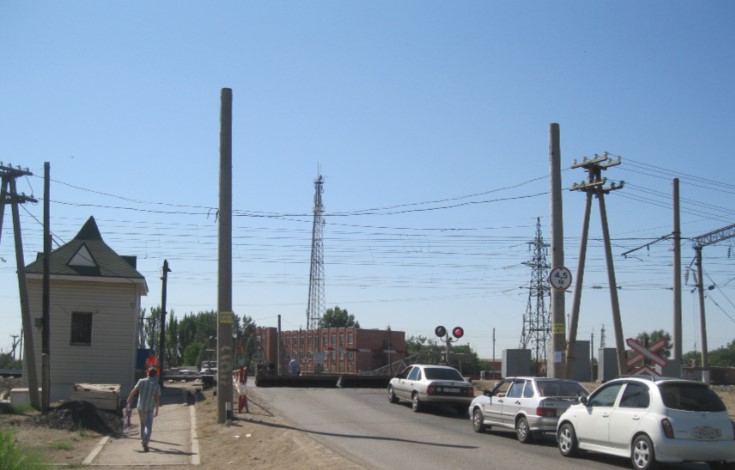 Ж/д переезд в Советском районе Астрахани закрывается на ремонт 