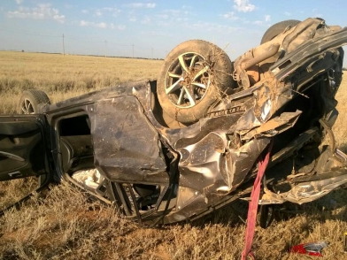 Страшная авария на трассе Ахтубинск - Нижний Баскунчак. Фото