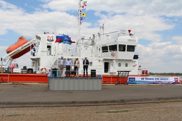 Астраханская верфь построила для московской компании танкер