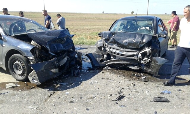 В ДТП на астраханской трассе пострадали пять человек