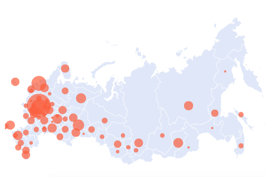8 погибших и рекордное число заражённых за сутки. Эпидемия коронавируса в России набирает силу