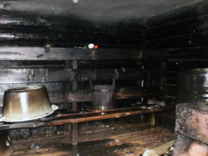В Астраханской области за сутки сгорели три бани
