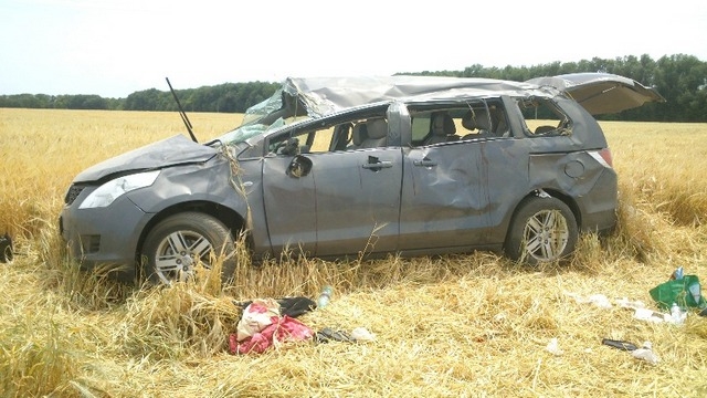 В Ставропольском крае в аварию попала  семья астраханцев