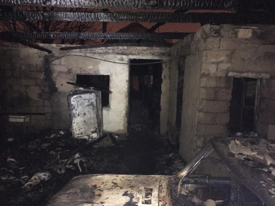 В Советском районе Астрахани дома сгорела женщина