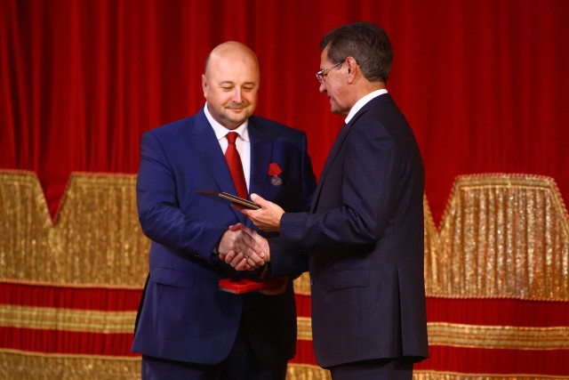 Глава «Газпром Добыча Астрахань» Сергей Михайленко получил медаль ордена «За заслуги перед Отечеством»