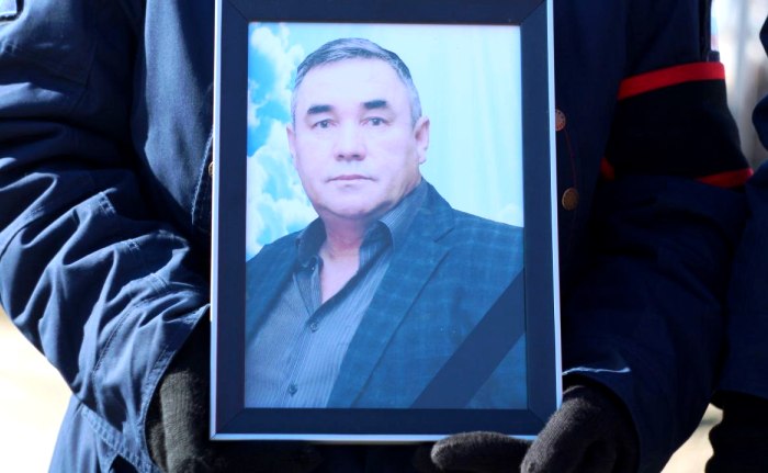 В астраханском селе простились с героем, который добровольцем участвовал в СВО