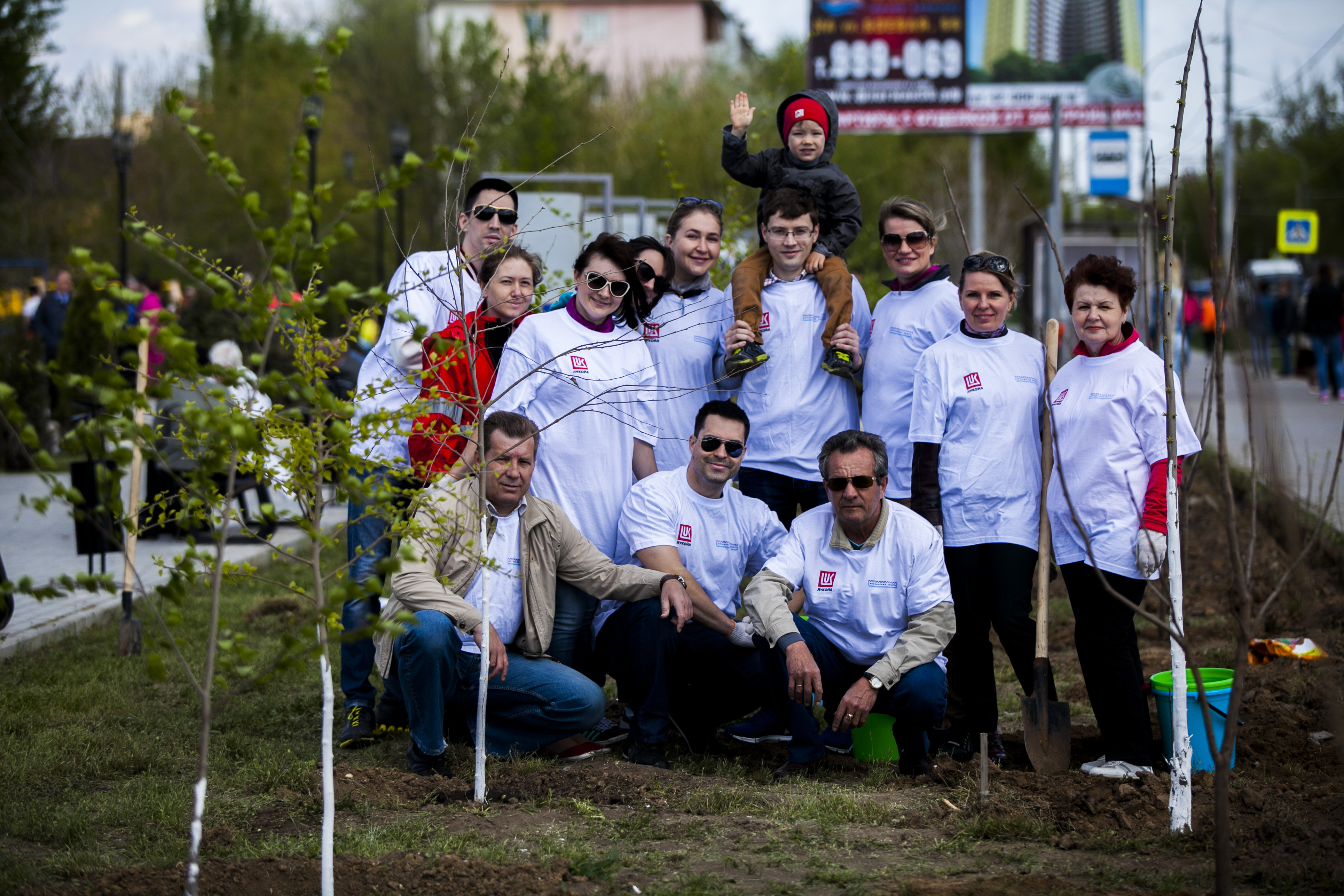 Реализация экологического проекта «Зеленая земля» в Астрахани