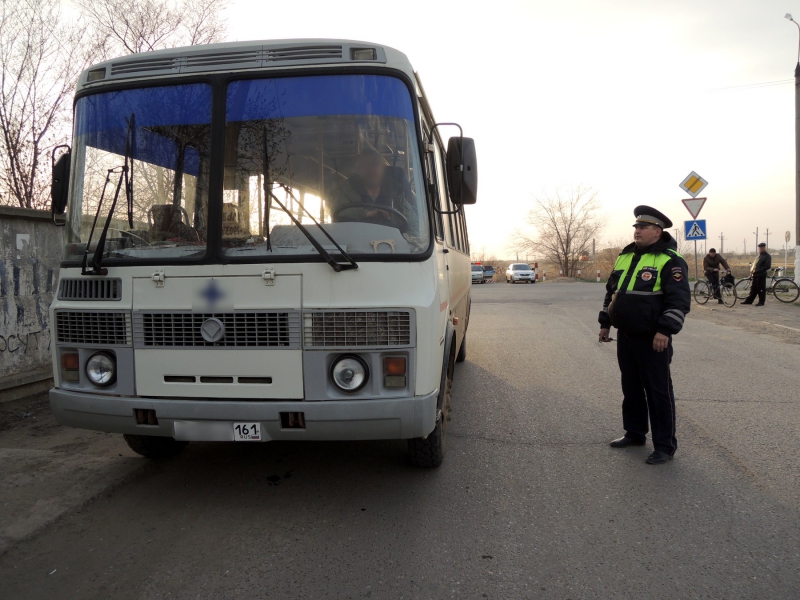 В Астраханской области задержали пьяного водителя автобуса