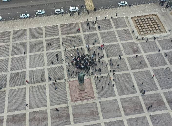 Стало известно, сколько человек задержали на митинге в Астрахани 