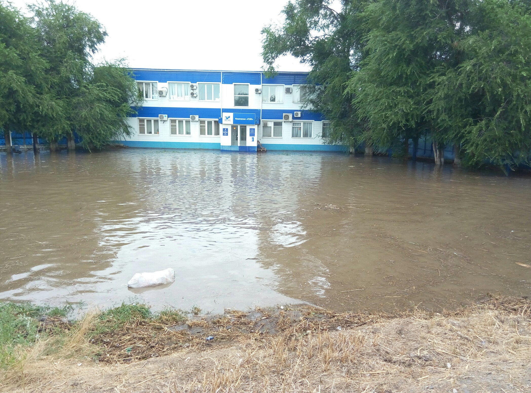 Фото дня. Если астраханцы не едут на море, море едет к ним