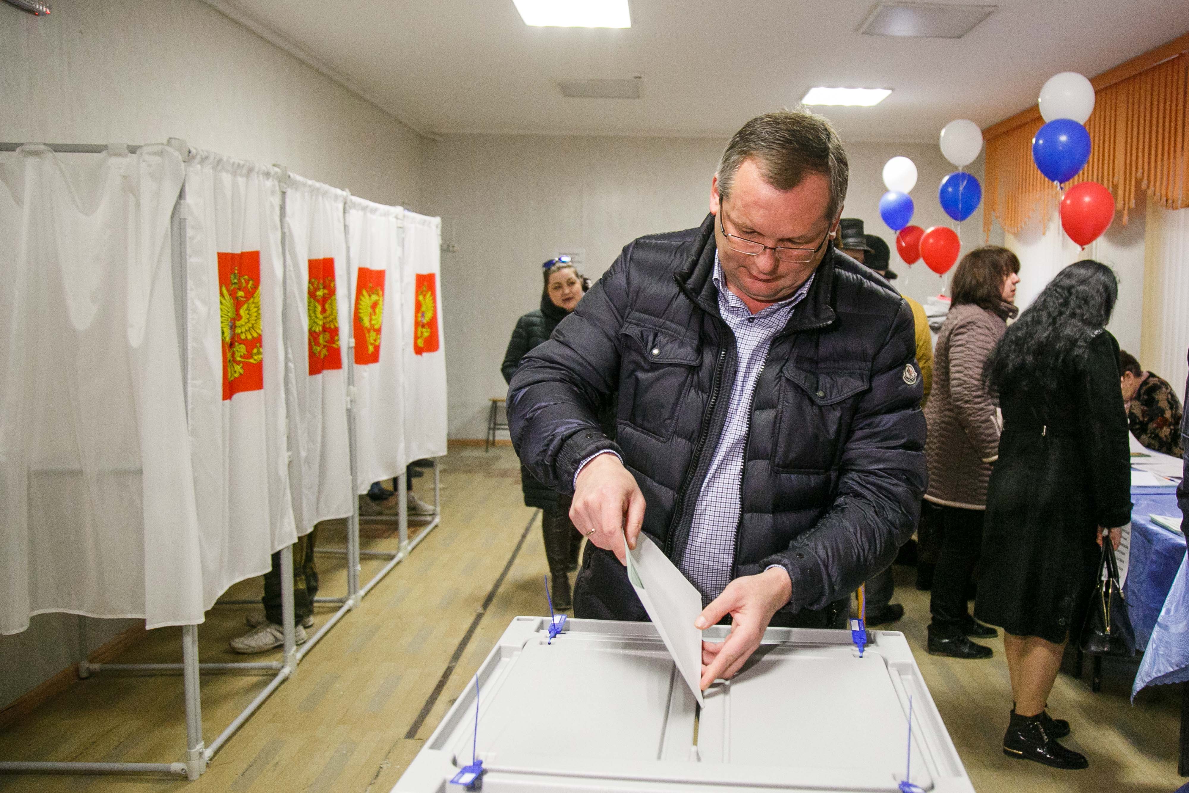 Игорь Мартынов проголосовал на выборах Президента России