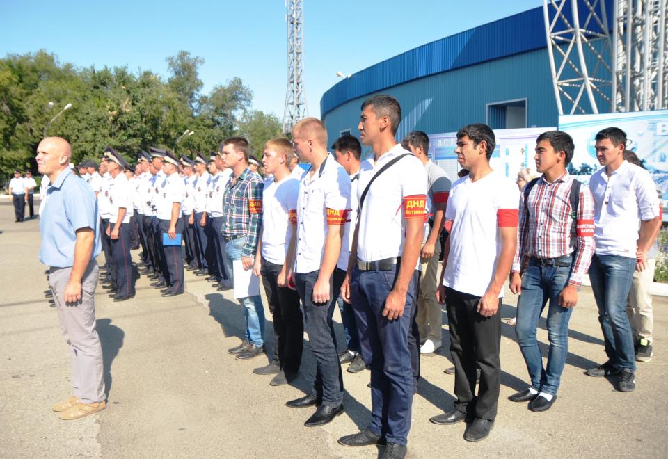 Ряды Народной дружины пополняются молодежью