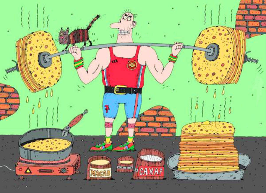 Не дельный обзор. Каждый астраханец может съесть 4500 блинов. Но без кофе