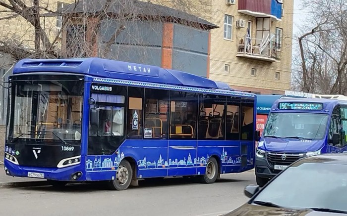 За полгода синие «Волгобасы» перевезли в Астрахани более 20 млн пассажиров
