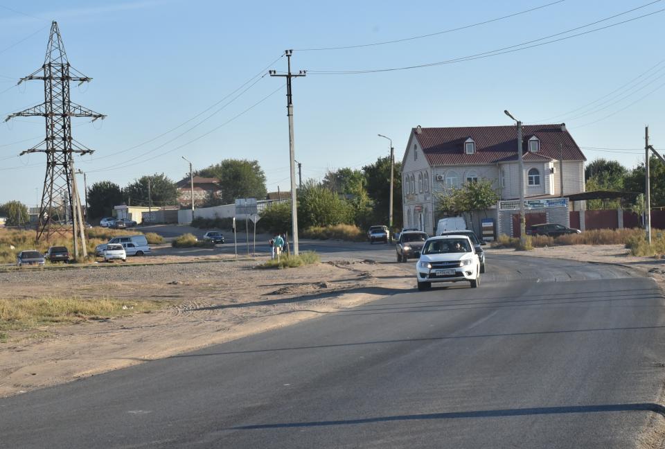 На Фунтовском шоссе обновлено шесть тысяч кв.м. дорожного полотна 